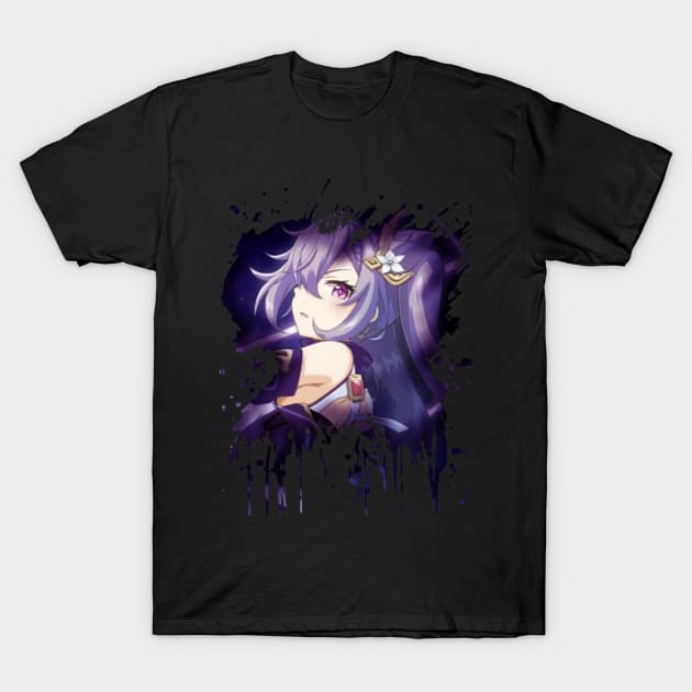 Keqing Genshin Impact T-Shirt by Tole19id